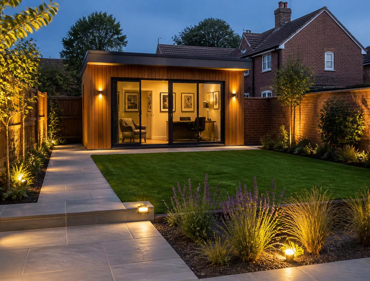 Landscaped garden